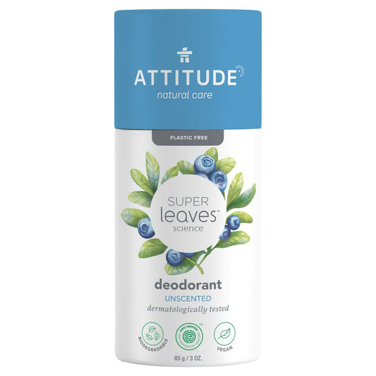 Attitude Super Leaves Deodorant Sensitive Unscented